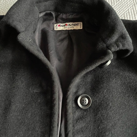 COPY - Women’s Saint Laurent Wool Coat - Picture 3 of 4